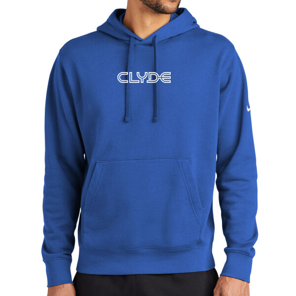 Clyde - Club Fleece Sleeve Swoosh Pullover Hoodie Thumbnail