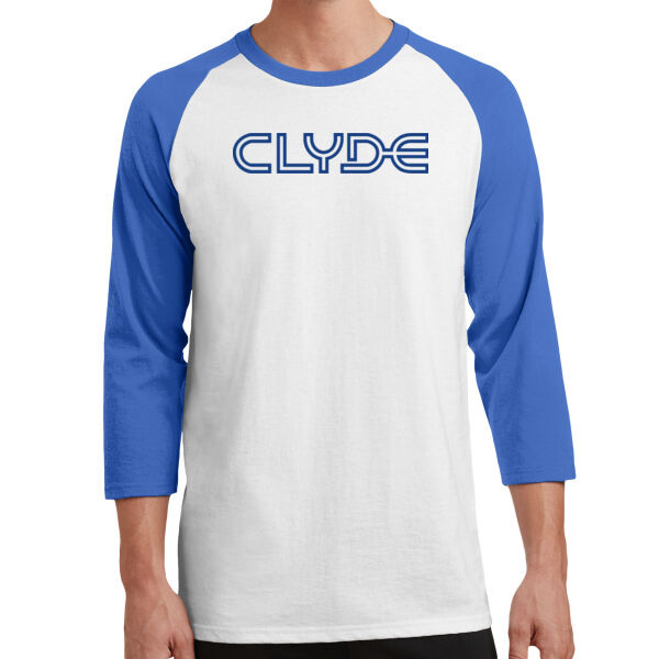 Clyde - Core Blend 3/4 Sleeve Raglan Tee Thumbnail
