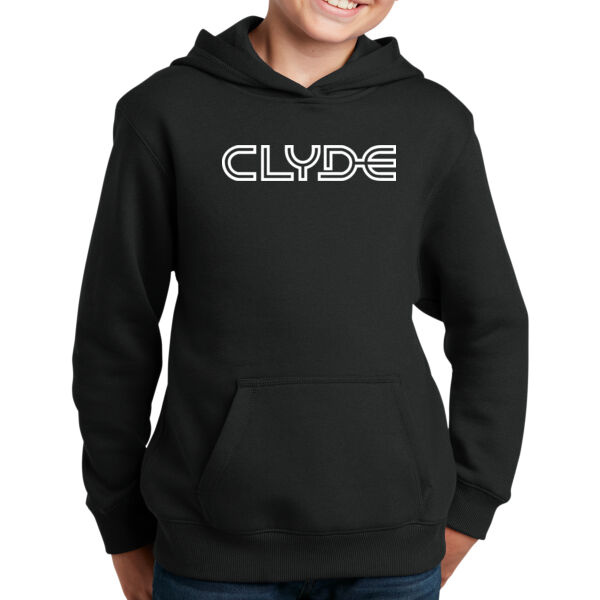 Clyde - Youth Pullover Hooded Sweatshirt Thumbnail
