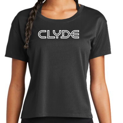 Clyde - Ladies PosiCharge ® Draft Crop Tee Thumbnail