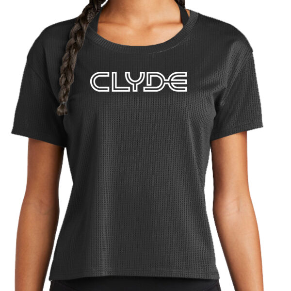 Clyde - Ladies PosiCharge ® Draft Crop Tee Thumbnail