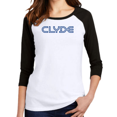 Clyde - Women's Perfect Tri ® 3/4 Sleeve Raglan Thumbnail