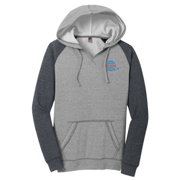 Clyde - Women's Lightweight Fleece Raglan Hoodie Thumbnail